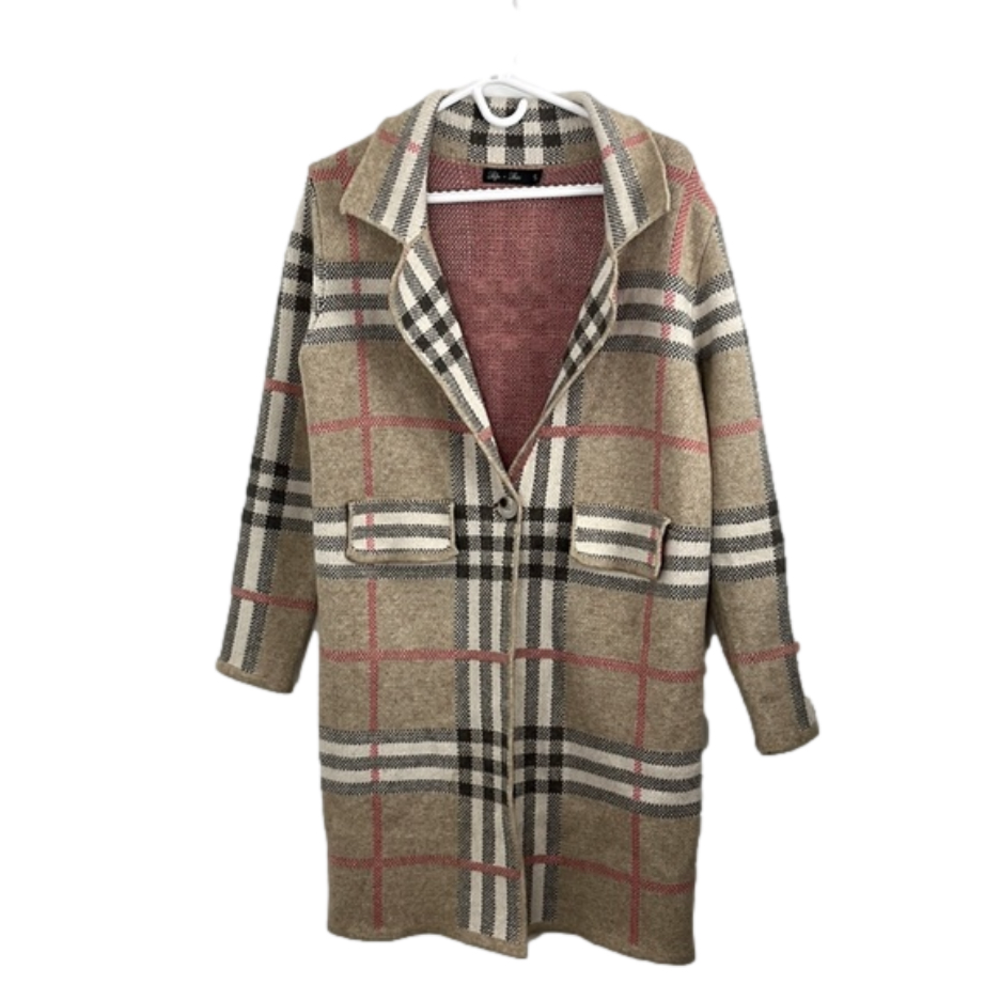 Lyla & Luxe Fiona Plaid Fall Shacket